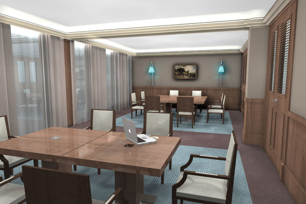 interior design conference 3d model - Interior design/Office/Conference by studiorender